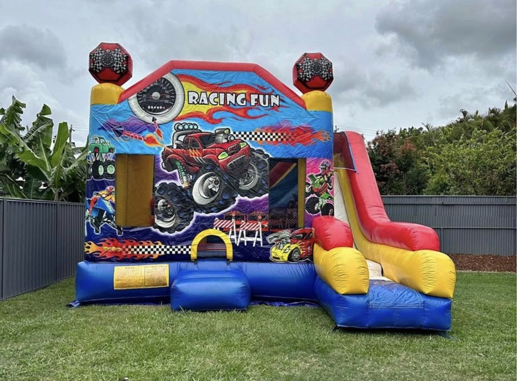 Monster Truck Combo Jumping Castle Hire